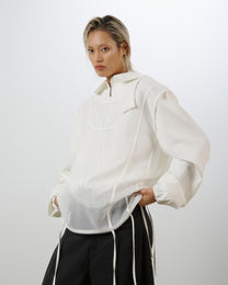 Basket Top - White