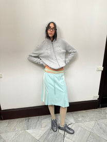 Court Panel Skirt (Light Grey)
