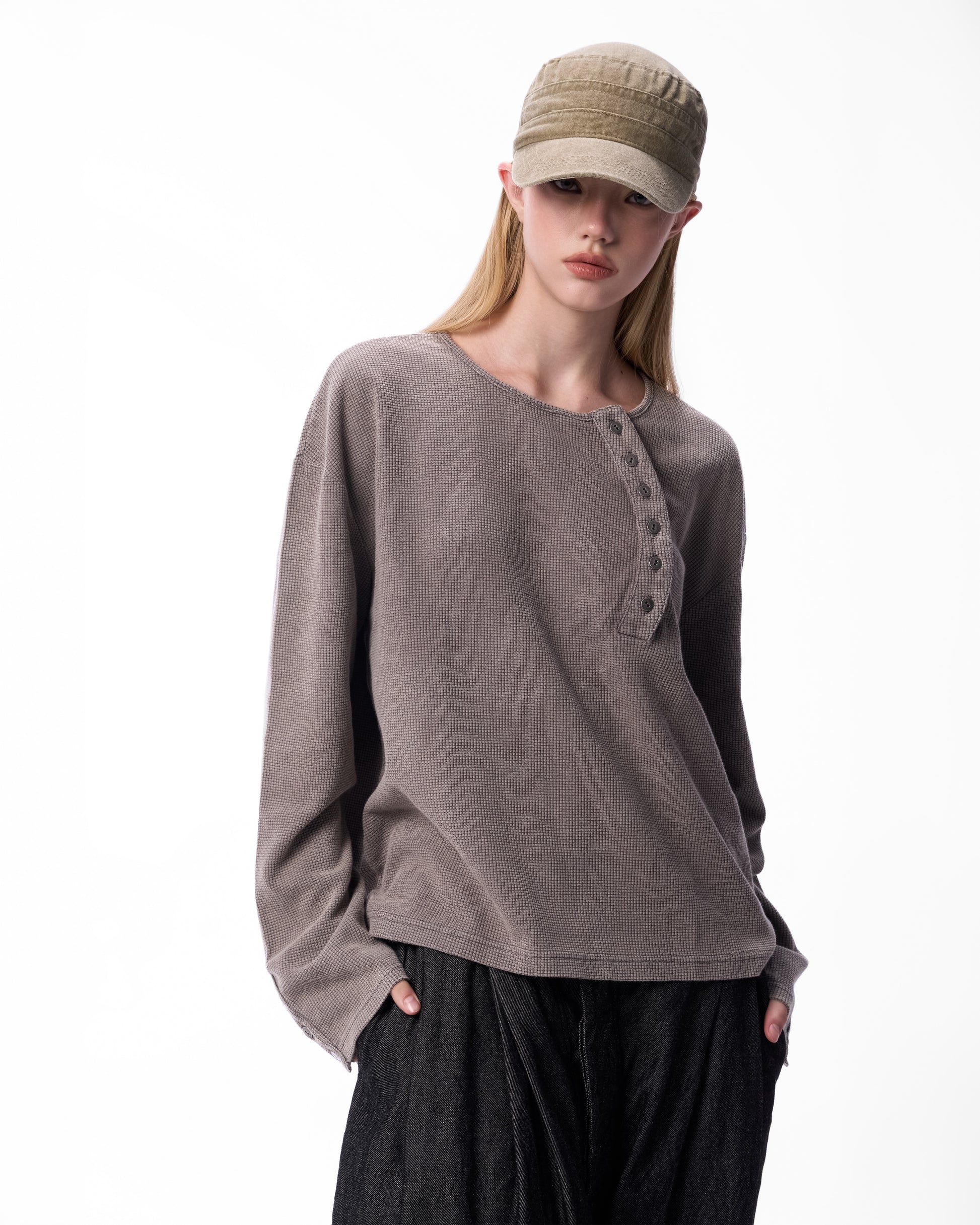 Henley Oversized (Dirt)