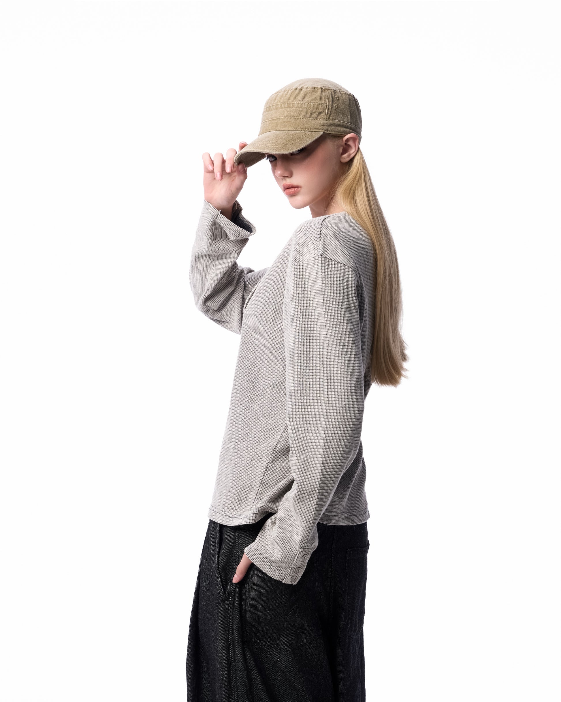 Henley Oversized (Cream)