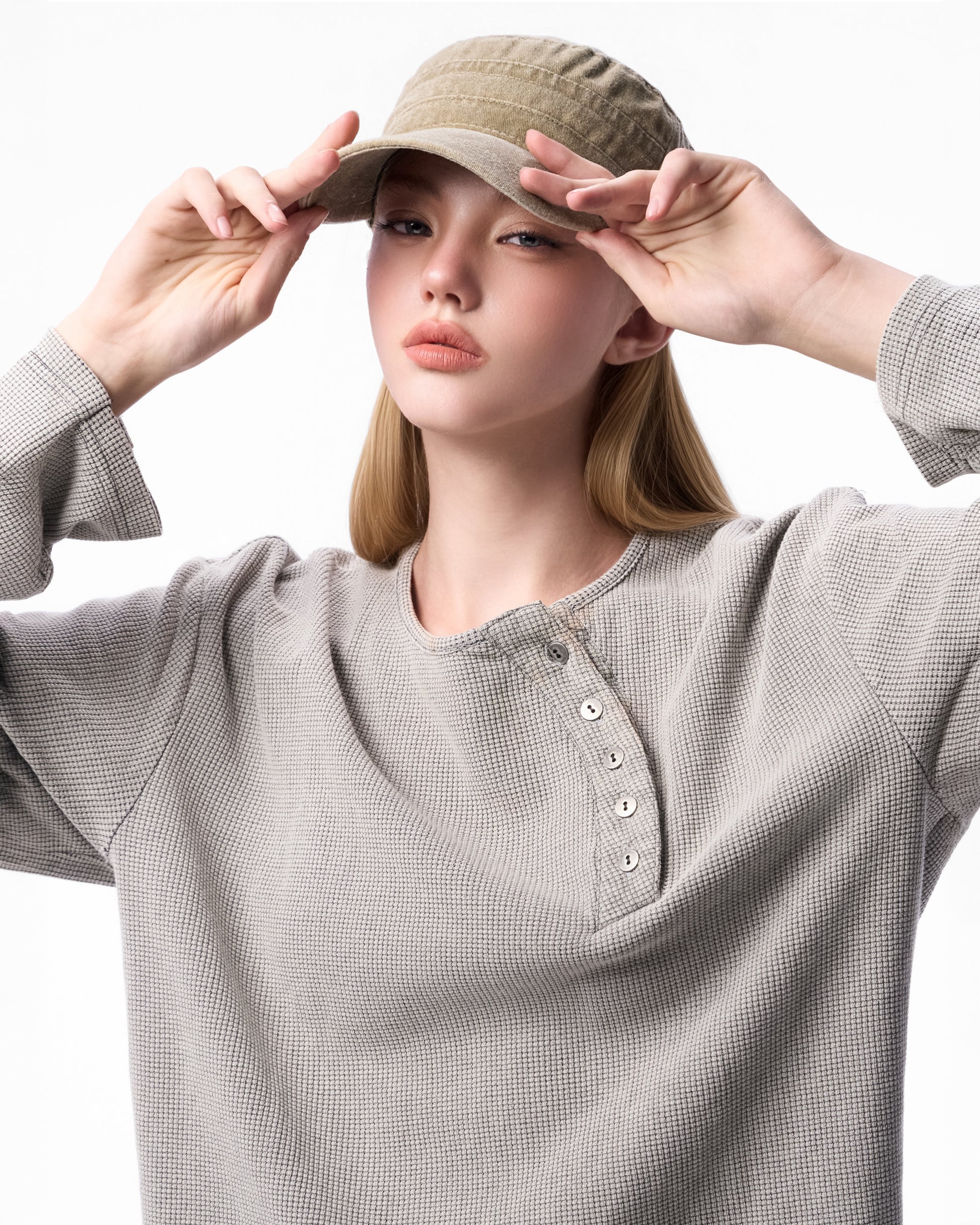 Henley Oversized (Cream)