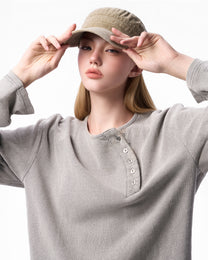Henley Oversized (Cream)