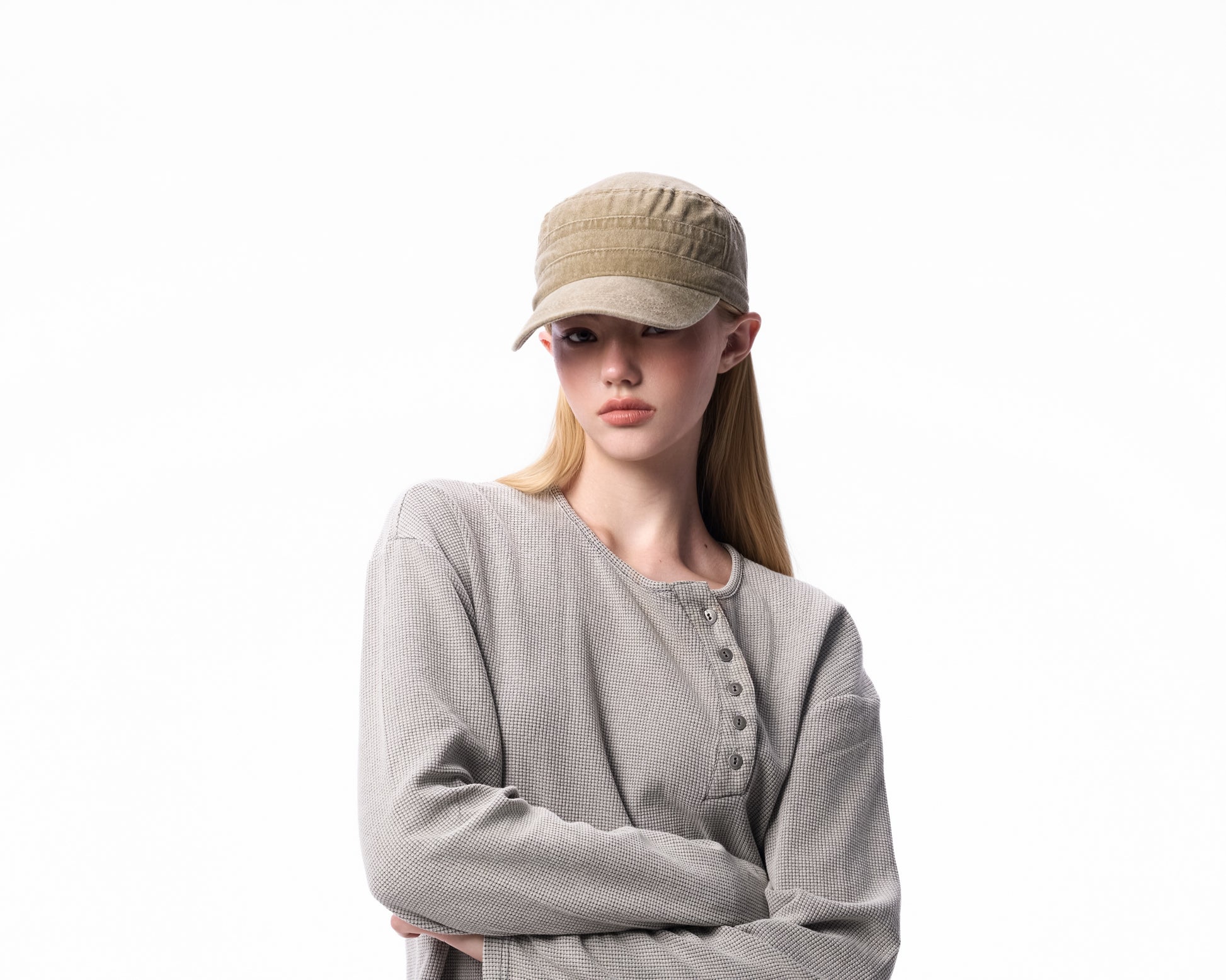 Henley Oversized (Cream)