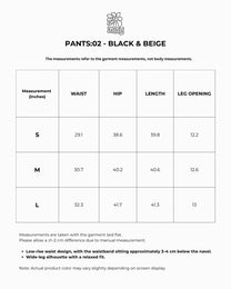 PANTS:02 - Paneled Pants