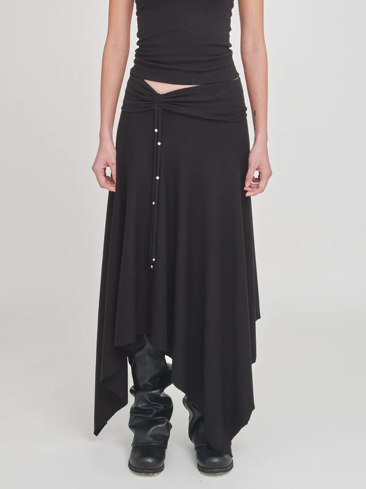 Gatherer Skirt/Dress - Black