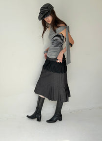 Facade Skirt (Black)