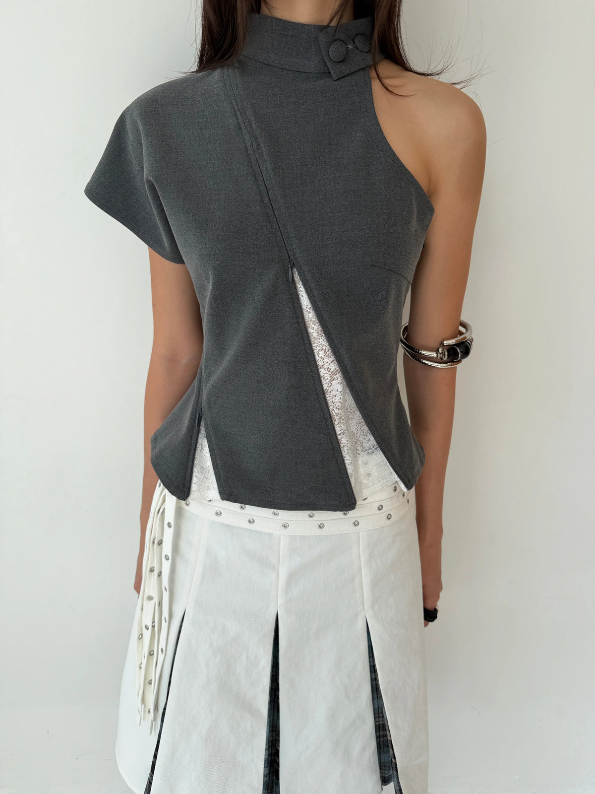 Inlay Top (Grey)