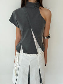 Inlay Top (Grey)