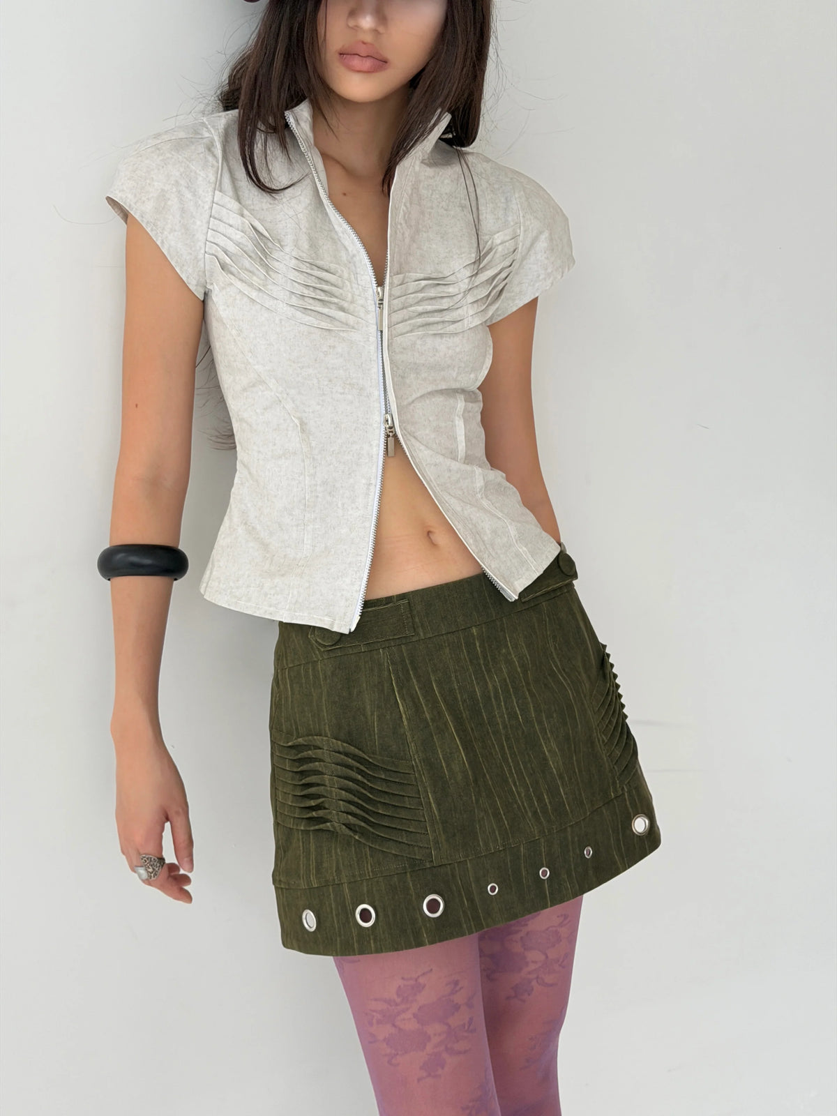 Static Top (Beige)