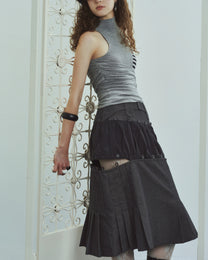 Facade Skirt (Black)