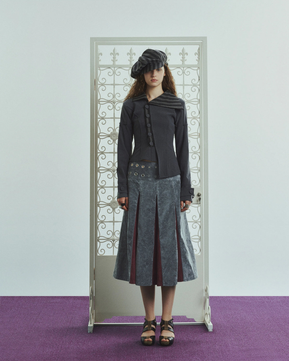 Arcade Skirt (Grey)