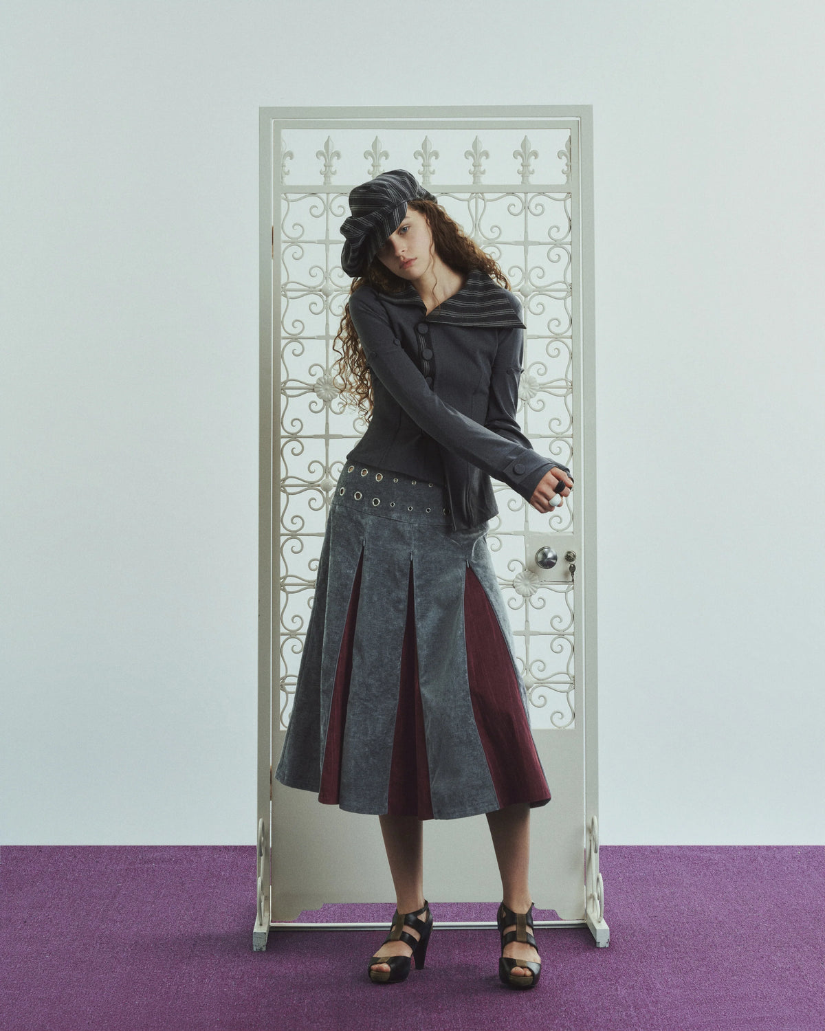 Arcade Skirt (Grey)