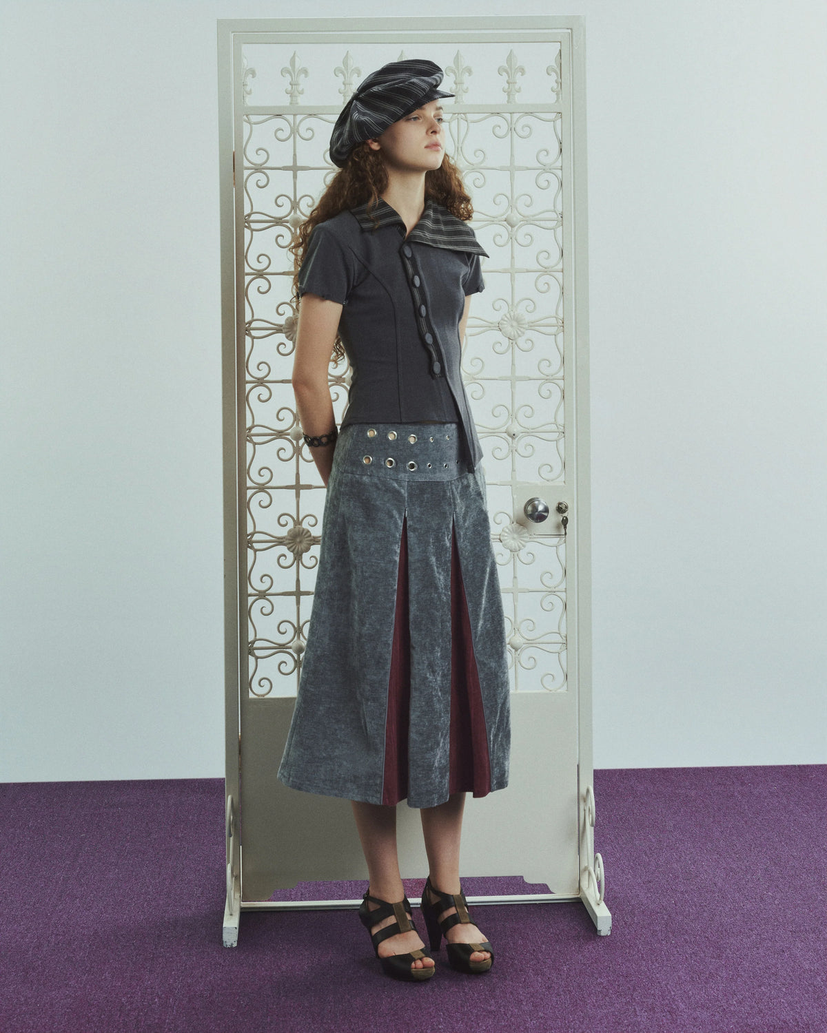 Arcade Skirt (Grey)