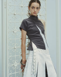 Inlay Top (Grey)