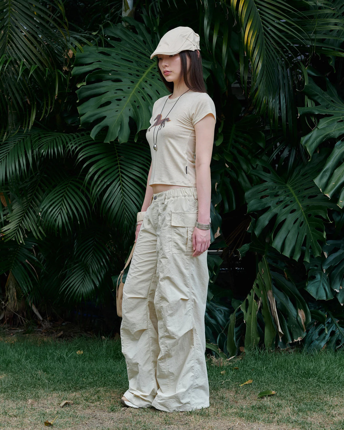 Neo Cargo Pants (Beige)