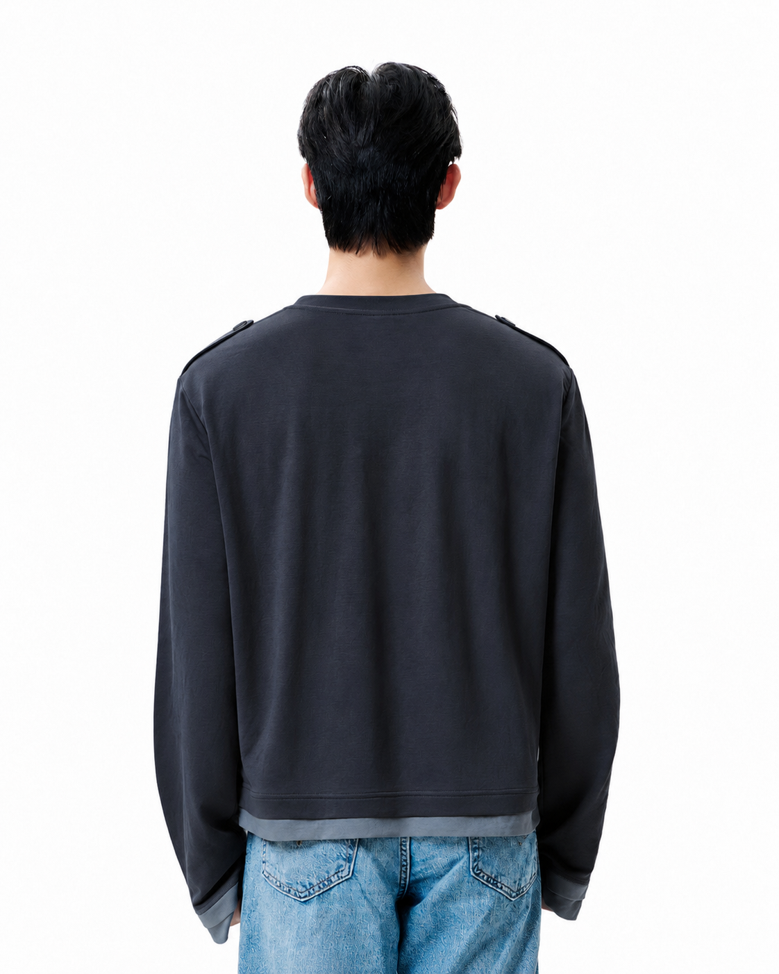 Layered Long Sleeve — Midnight