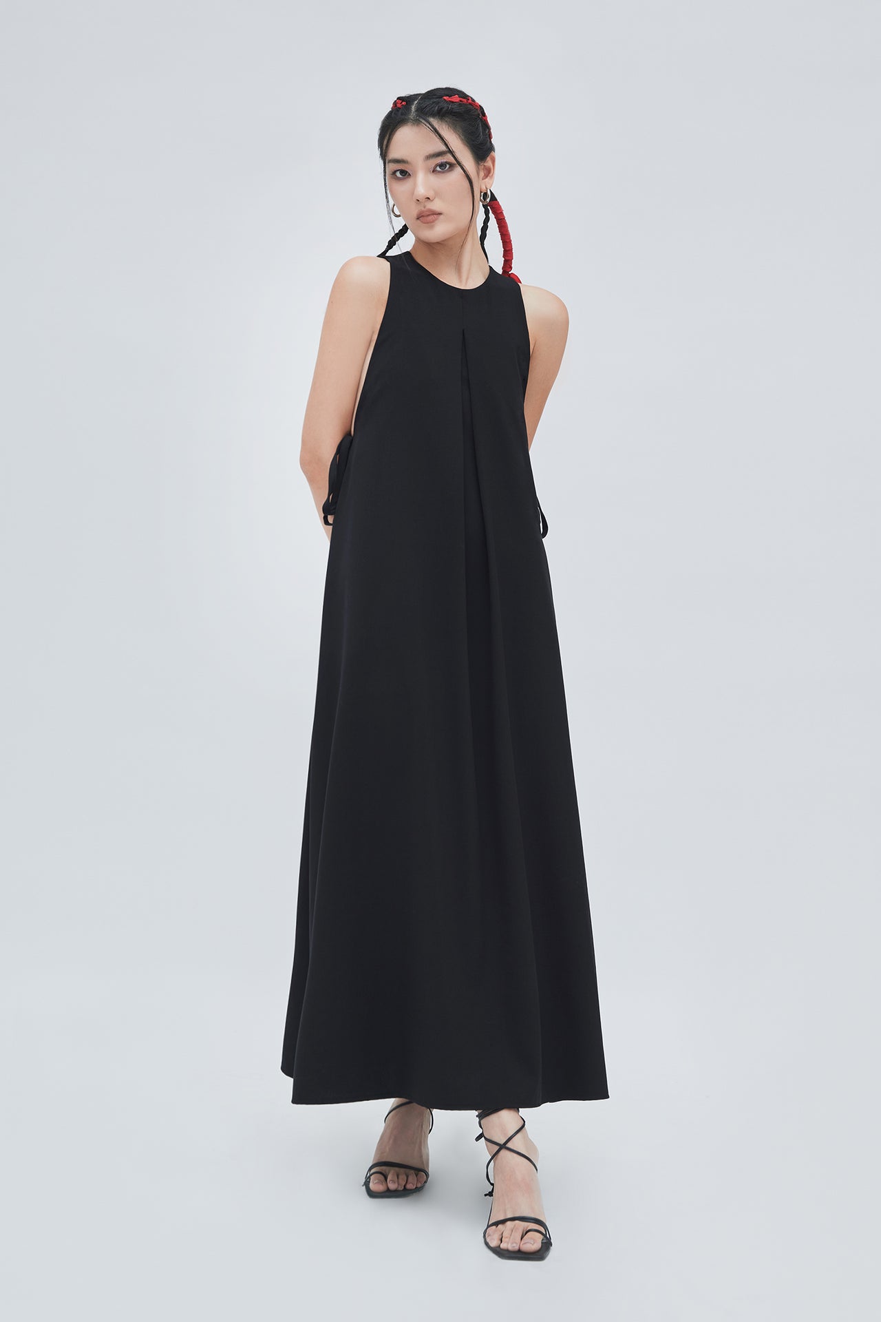 A-LINE MAXI - BLACK