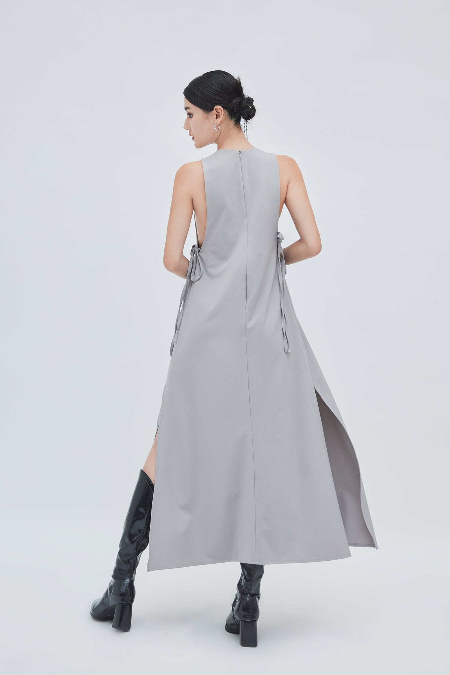 A-LINE MAXI - GREY