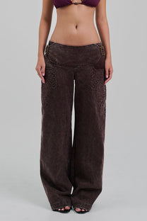 Meranti Pants (Maroon)