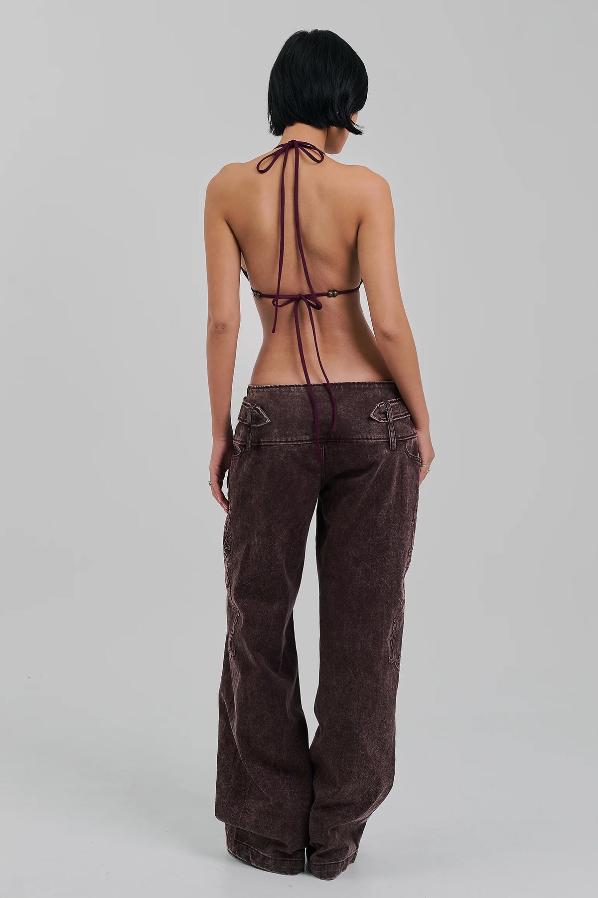 Meranti Pants (Maroon)