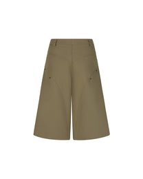 Bamboo Rivet Shorts (Beige)