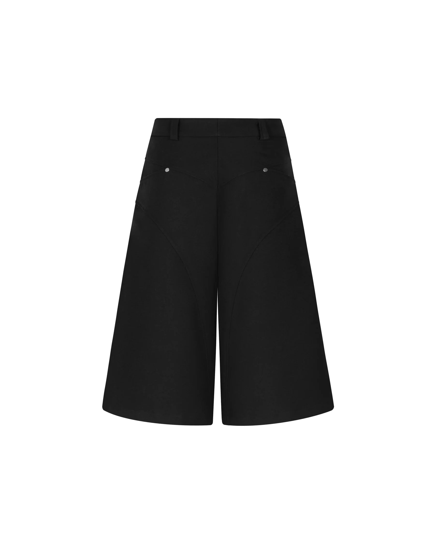 Bamboo Rivet Shorts (Black)