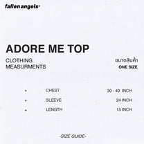 ADORE ME TOP BLACK