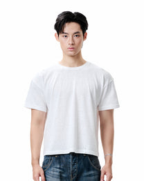 Cotton Slub Tee - Off White