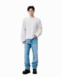 Layered Long Sleeve — Off White
