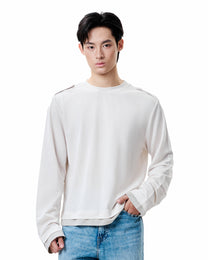 Layered Long Sleeve — Off White