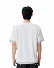 Layered Crew Tee - Off White