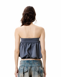 Gathered Bandeau - Slate
