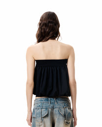 Gathered Bandeau - Black