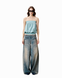 Gathered Bandeau - Mint