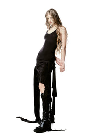 Asymmetrical Drape Dress