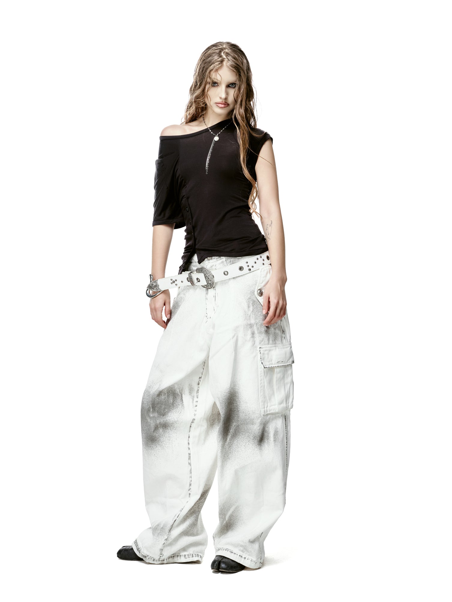 Balloon Pants (Dusty White)