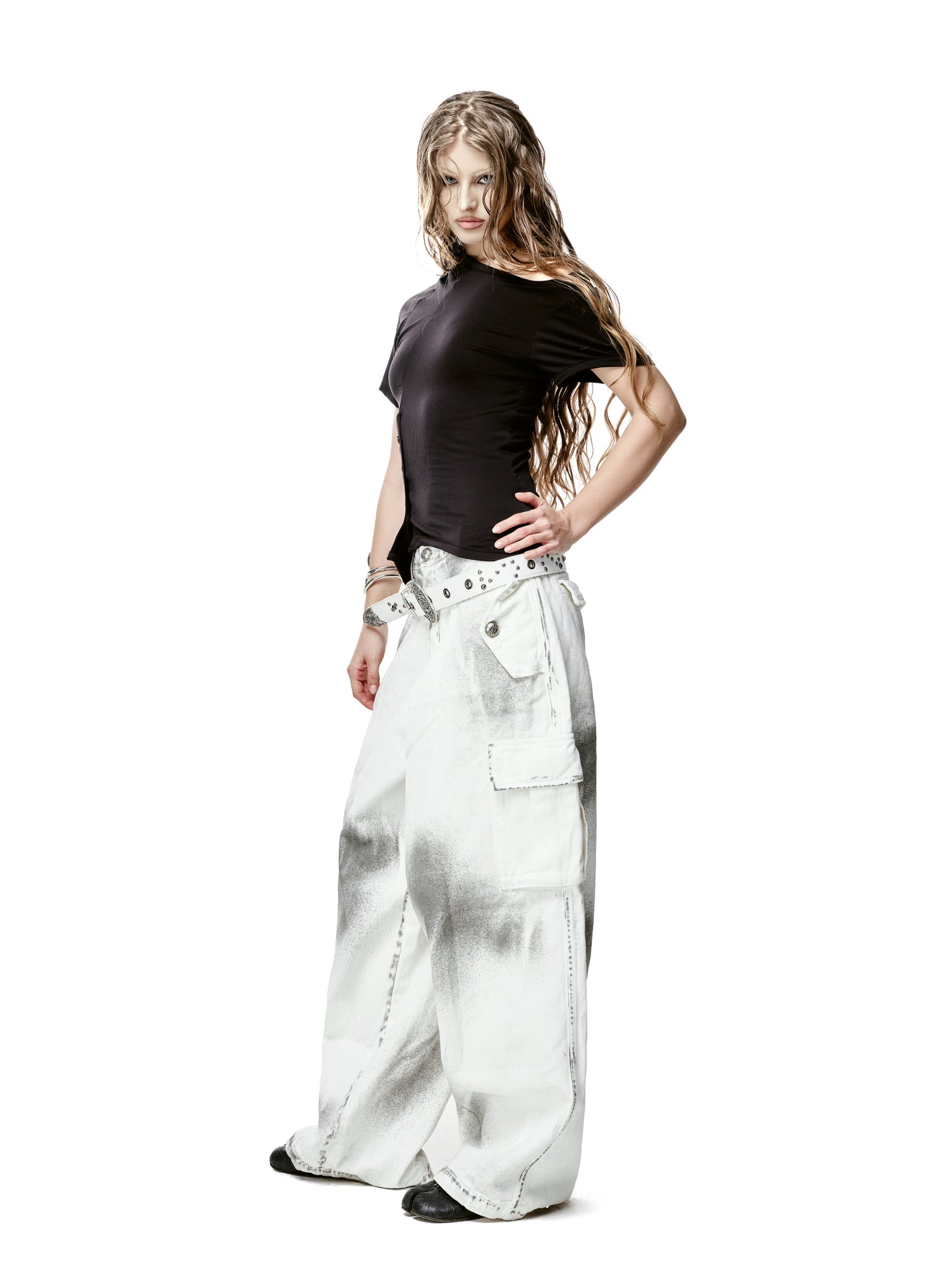 Balloon Pants (Dusty White)