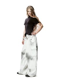 Balloon Pants (Dusty White)