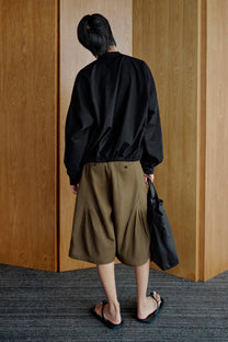 PLEATED BOMBER