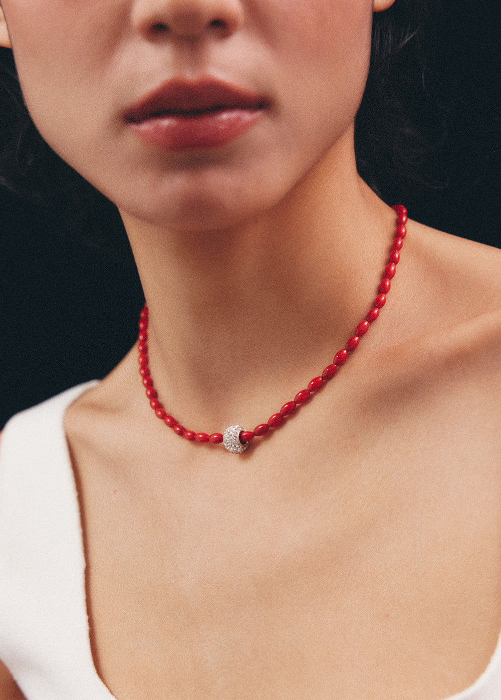 Red Sparkle Necklace