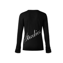 Triangle Neck Shirt (Black)