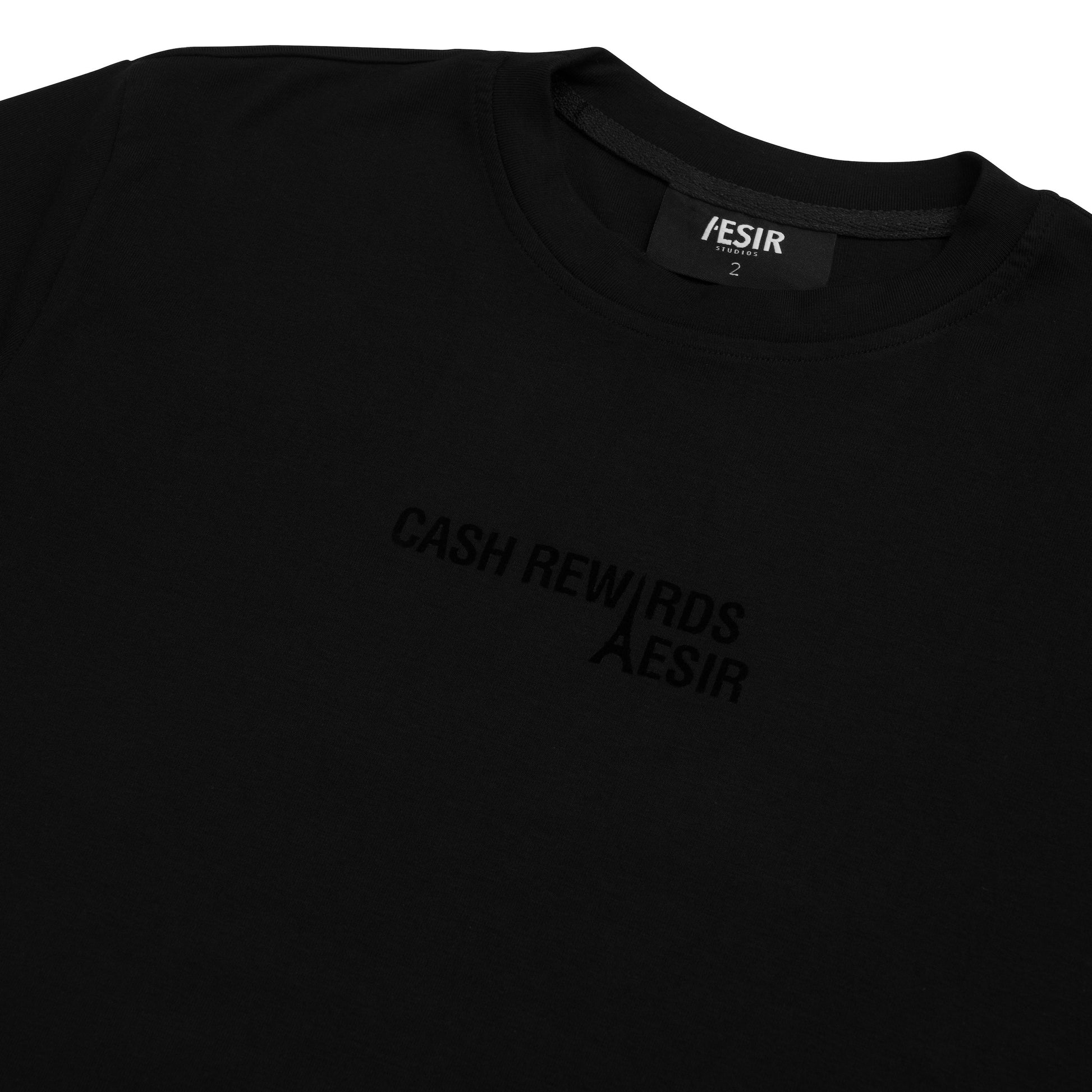 Paris Baby Tee (Black)