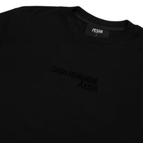 Paris Baby Tee (Black)