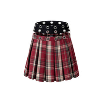 Vintage Scott Pin Skirt (Red)
