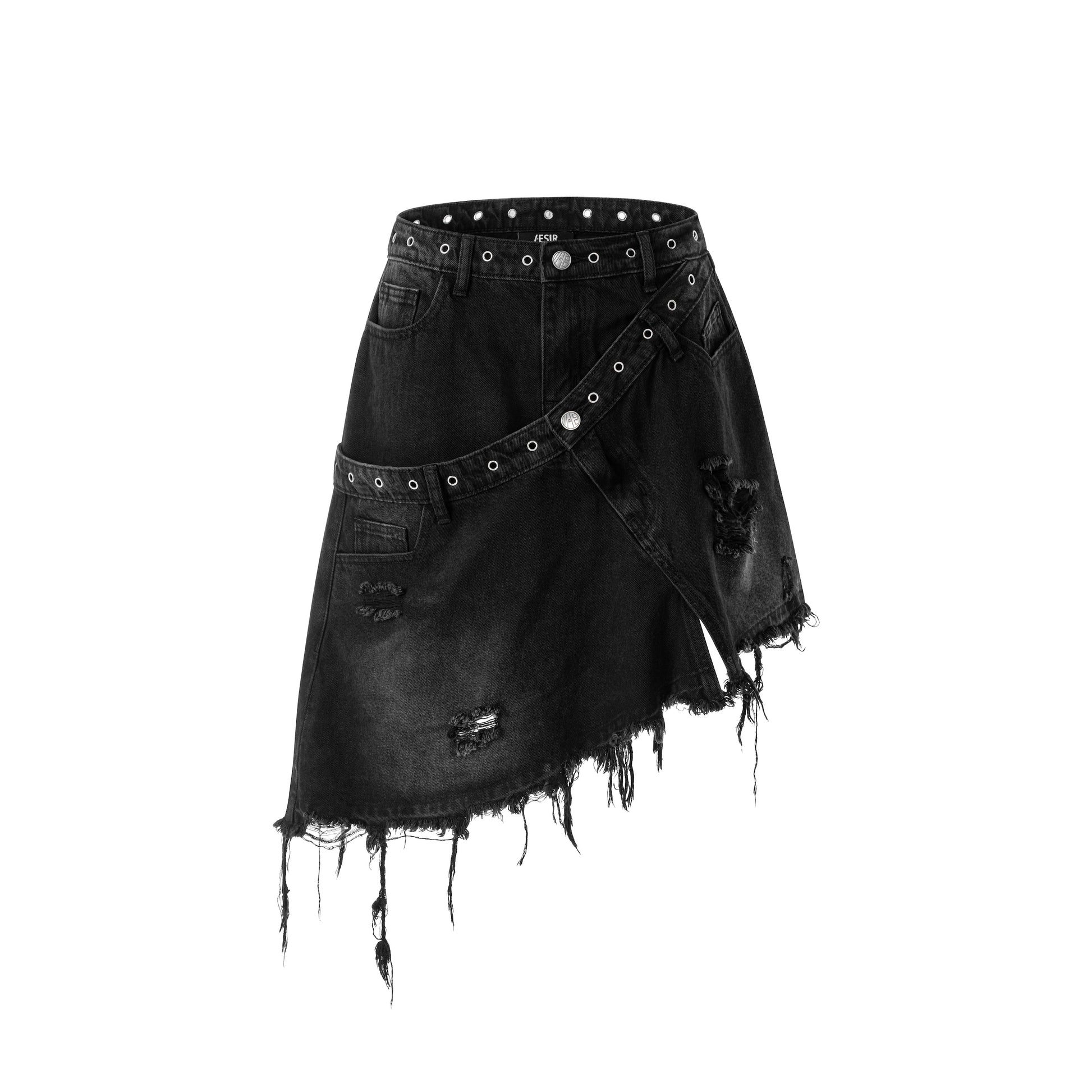 Twins Layer Skirt (Dark Grey)