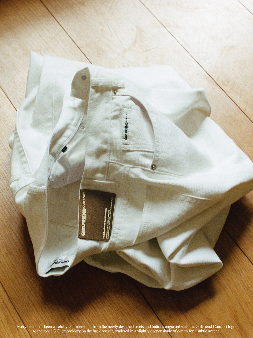 Soft-Twist Wide Jeans