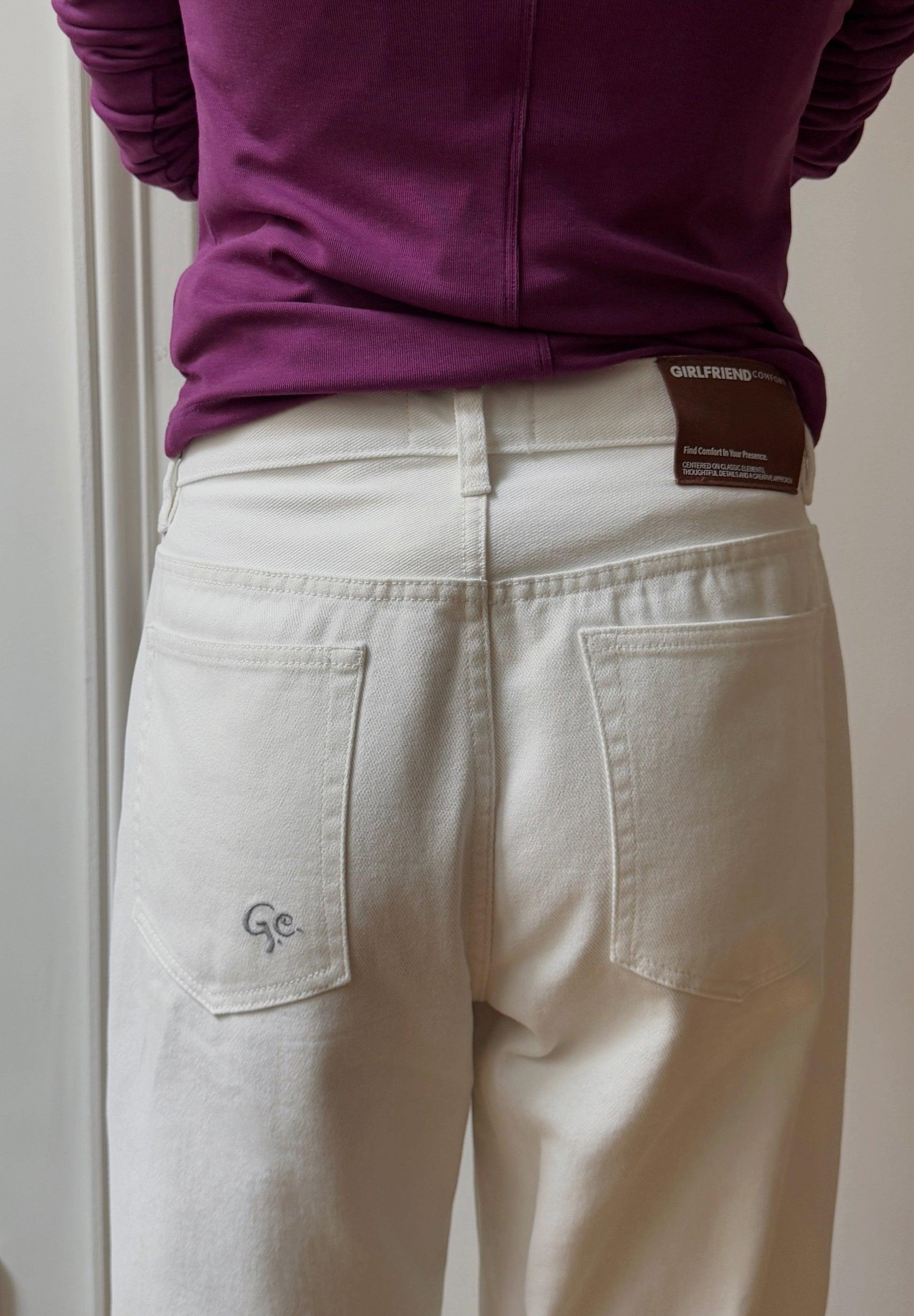 Soft-Twist Wide Jeans