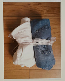 Soft-Twist Wide Jeans