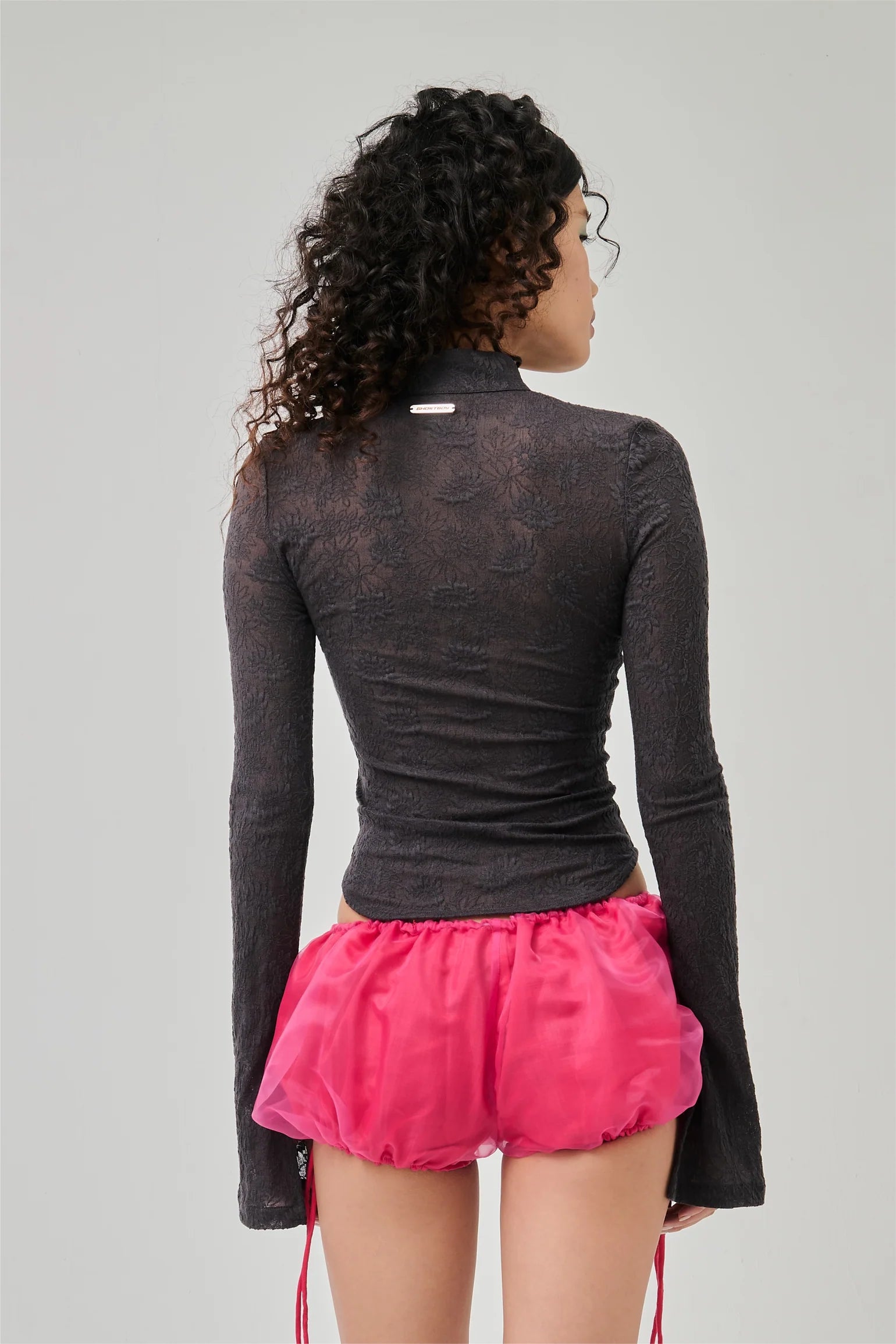 Felicity Lace Top (Grey)