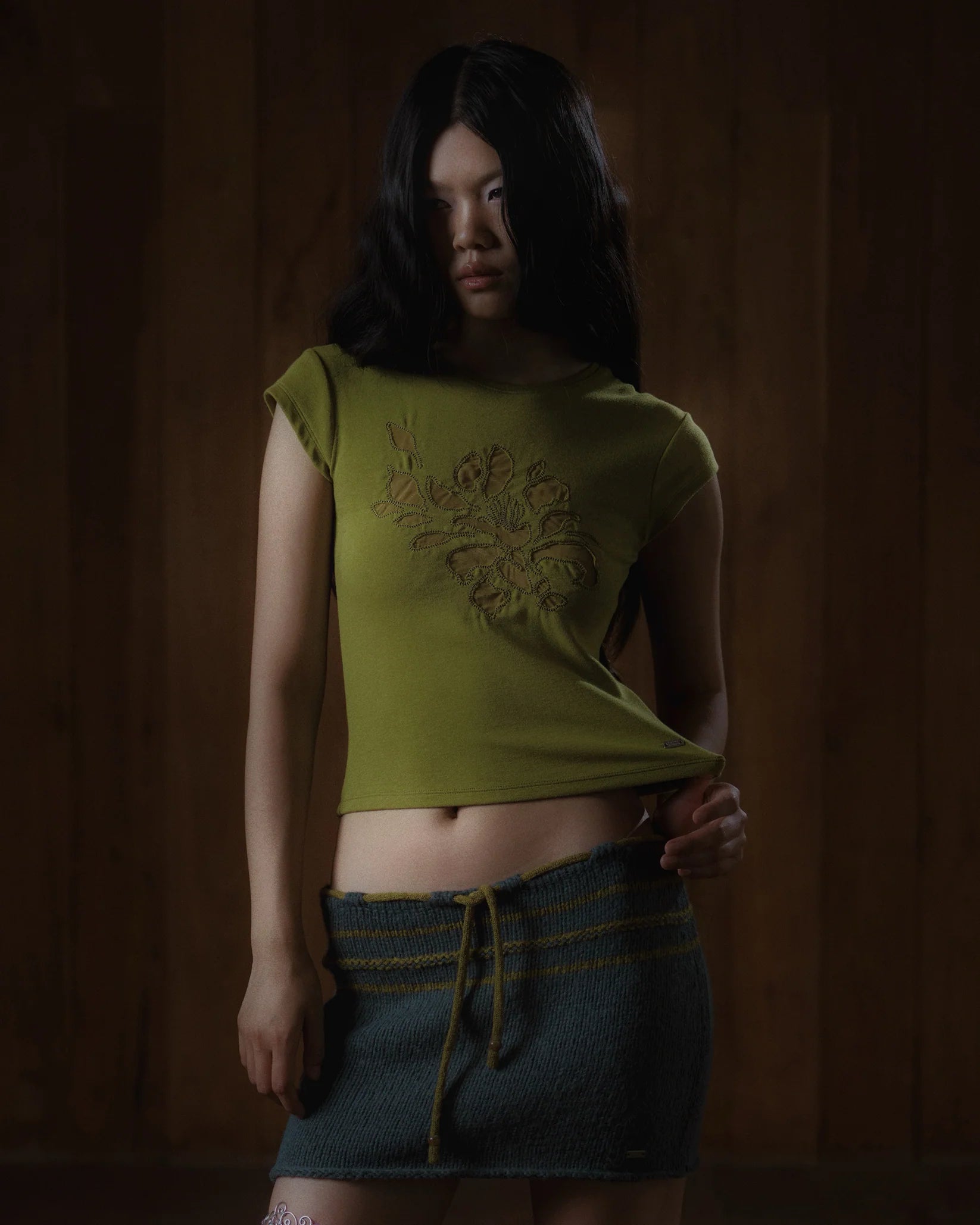 Iris Top (Olive)